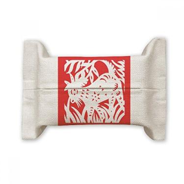 Imagem de Bolsa de linho de algodão com estampa de animal de ovelha chinesa com zodíaco
