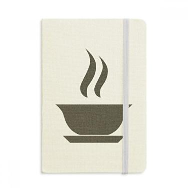 Imagem de Caderno com estampa chinesa de chá quente, capa dura, diário clássico A5