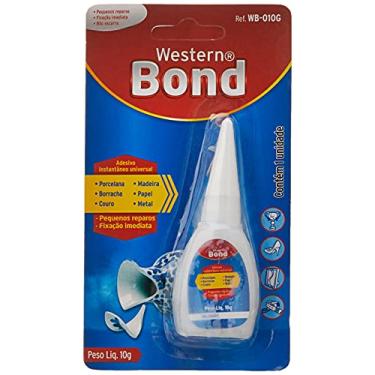 Imagem de Western WB-010G Super Cola Bond Instantânea, Branco, 10 g