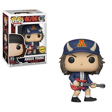 Imagem de AC/DC Boneco Pop Funko Angus Young #91 CHASE