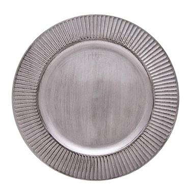 Imagem de Sousplat Galles Radial Copa e Cia Silver Antique