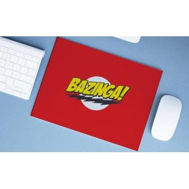 Imagem de Mouse Pad Grande Game Neoprene Bazinga - Deluzz