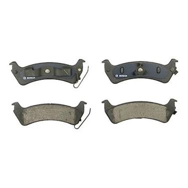 Imagem de BOSCH Conjunto de pastilhas de freio a disco semimetálicas premium QuietCast BP666 – Compatível com Jeep Grand Cherokee; TRASEIRO