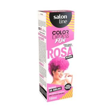 Imagem de Salon Line, Tonalizante, Color Express Fun, Rosa Power, Trata e Colore - Todos os Tipos de Cabelo, 100 ml