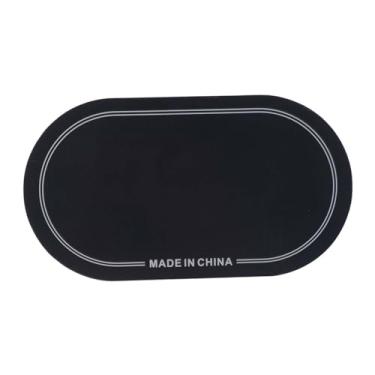 Imagem de Dynwave Remendo de tambor baixo almofada de chute substituição adesivo protetor acessórios de remendo de bateria para jogadores de tambor prática de tambor, Pedal Duplo Preto