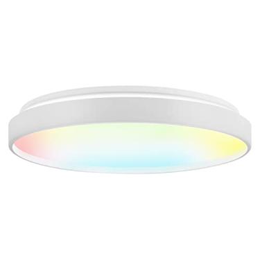 Imagem de Luminária Plafon Design Smart + WiFi Ledvance 32W Bivolt Branco RGBW Compatível com Alexa