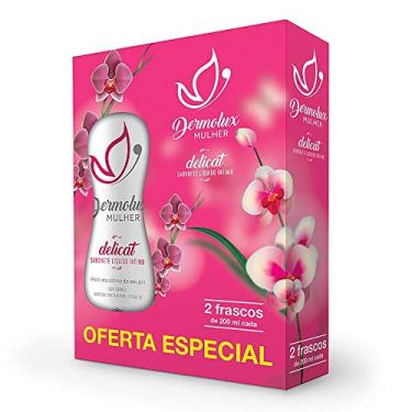 Imagem de Sabonete Líquido íntimo Dermolux Mulher Delicat 2 Unidades