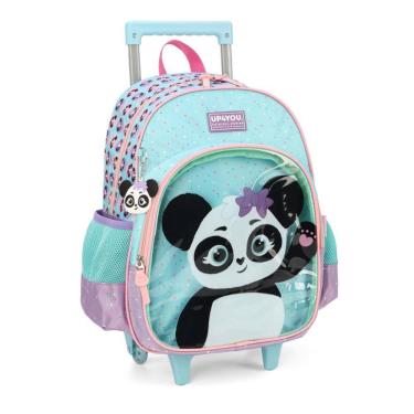 Imagem de Kit Mochila Infantil Com Lancheira Pandinha Verde - Up4you