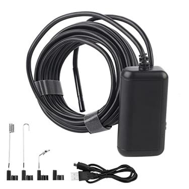 Imagem de Câmera Sem Fio Do Endoscópio, Câmera De Inspeção Do Endoscópio De 0.2in 5mp Wifi-câmera Impermeável Da Inspeção Do Boroscópio Para Smartphones(2m cable)