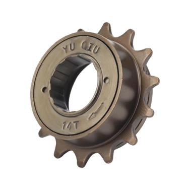 Imagem de Generic Bicicleta roda livre mtb bicicleta cassete volante feito de aço de alta resistência conveniente montar substituição profissional , 14T