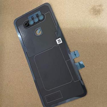 Imagem de Nova porta traseira de bateria OEM para peças de reposição LG K51 K500 LM-K500, preta