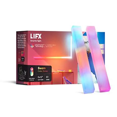Imagem de LIFX Kit de 6 peças Beam Smart Light Bar (L3BEAMKITUS), multicolorido, 6 unidades, 33 watts