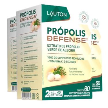 Imagem de Extrato de Própolis Verde de Alecrim com Vitamina C + D3 e Zinco (Clinical Series) 60 Comp 3un