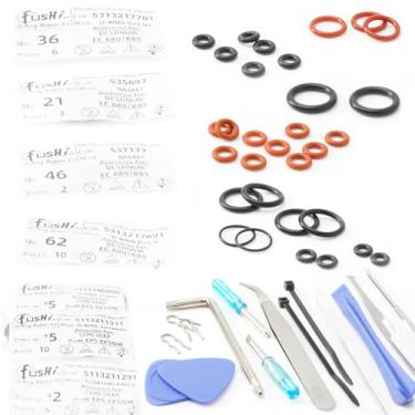 Imagem de FUSHIPRO Kit de substituição de anel de vedação para máquina de café manual Dedica Espresso EC680 EC885M, para resolver vazamento de água no tubo de vapor