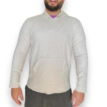 Imagem de Casaco Neoprene Red Feather Ultra Suede Canguru Crema-Masculino