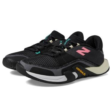Imagem de New Balance Tênis feminino Minimus Tr V2 Cross Trainer, Fantasma/Preto/Jade Cibernético, 7.5 Wide