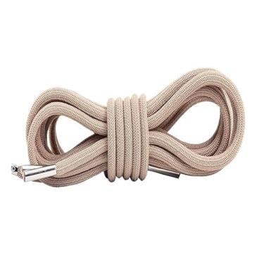 Imagem de Elastic Laces Sneakers For Sport Shoelaces Rubber Band For Casual Shoes Outdoor Leisure Round Shoestring Accessories(Light coffee)