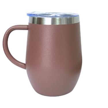 Imagem de Caneca Térmica com Tampa em Acrílico 360ml Cor Rosé