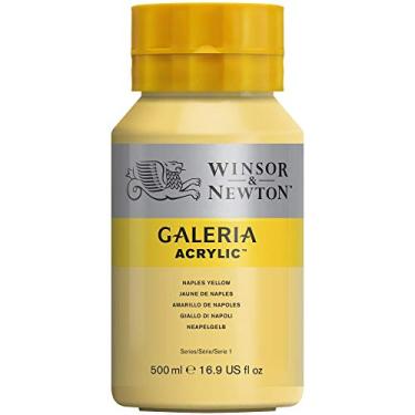 Imagem de Winsor & Newton Galeria Tinta Acrílica, Amarelo (Yellow), 500ml