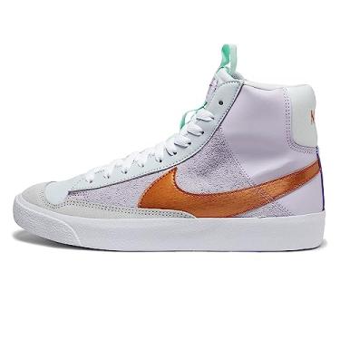 Imagem de Nike Blazer masculino Mid '77 Se D (criança grande), Barely Grape/Cobre Metálico, 20