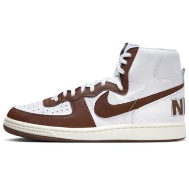 Imagem de Nike Tênis masculino Terminator High (FJ4199-100, branco/vela/cacao wow), Branco/Vela/Cacau Wow, 10.5