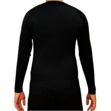 Imagem de Jaqueta De Neoprene 1.5mm Zíper Surf Jet-ski Pesca Náutica - Preto - G (55KG ATÉ 110KG)-Unissex