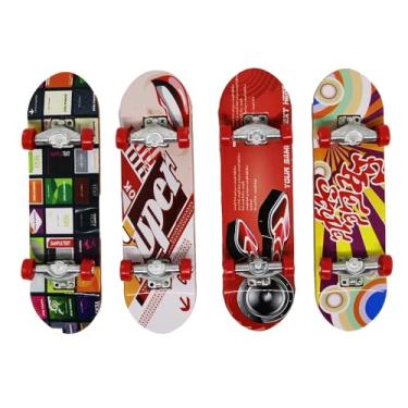 Imagem de Skates de Dedo Colecionáveis com 4Pçs, Extremos e Radicais - Toyng (Coleção 1)