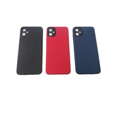 Imagem de Capa Anti-impacto emborrachada Samsung A05 - Case, Azul