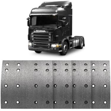 Imagem de Lona Freio Scania P114 P270 R440 K310 G480 T124 Dianteiro 91 a 2022 Fr