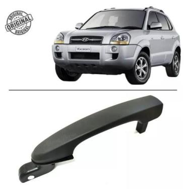 Imagem de Puxador Maçaneta Porta Tucson 2006 2007 2008 2009 2010 2011 2012 2013 
