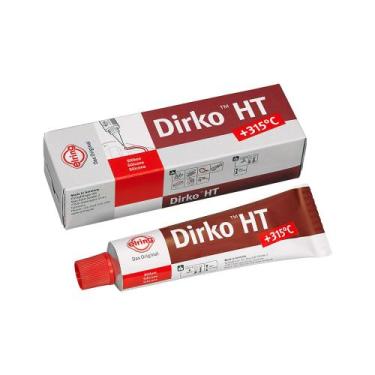 Imagem de Silicone Adesivo/Vedante Dirko Vermelho Liquido 70Ml 705707 Elring