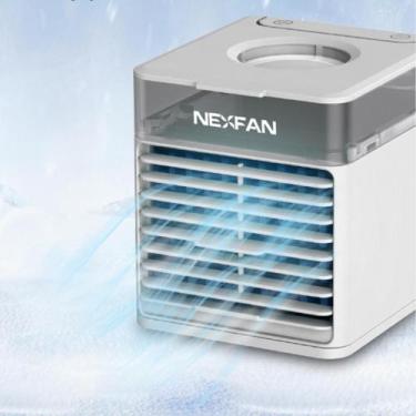 Imagem de Mini Ice Ar Condicionado Mesa Ultra Led Air Cooler Portátil - Home Goo