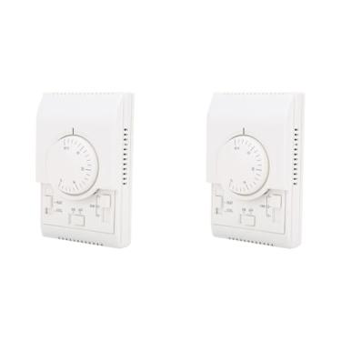 Imagem de Controlador de Temperatura Com Faixa de 10-30 ℃ para Ventilador de Ar Condicionado Central, Válvula Elétrica, Válvula de Ar Ac220v, Termostato Mecânico