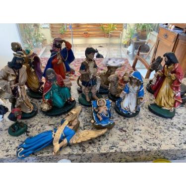 Imagem de Presépio 25 cm 14 Peças COMPLETO de (599 Por 199,99 P Acabar Estoque) 