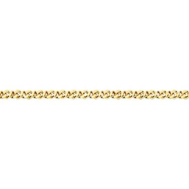 Imagem de Pulseira banhado ouro 3x 24k 18k e 22k unissex grumet dupla 18 cm 19 c