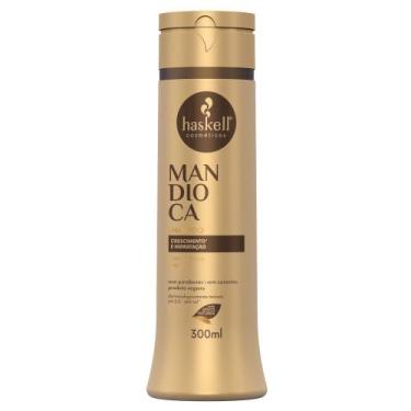 Imagem de Shampoo para Hidratação e Fortalecimento Haskell Mandioca 300ml - Hask