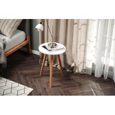 Imagem de Mesa de Apoio Individual Off White Para Colocar Livro - Colomi