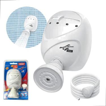 Imagem de Chuveiro Ducha Banho Nosso 4T Jato Dirigível 220V 6800W Fame, Banho No