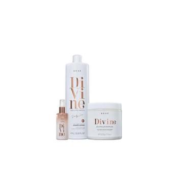 Imagem de BRAÉ Divine Shampoo 1L, Mascara e Serum Plume Sensation