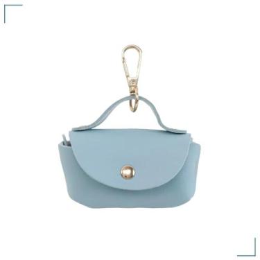 Imagem de Bolsa para saquinho higiênico coletor pet - Sem marca, Azul