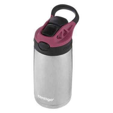Imagem de Garrafa Termic Inox Squeeze Infantil Autospout 384Ml Rosa - Invicta, R