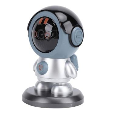 Imagem de Câmera Interna, Câmera HD 1080p para Animais de Estimação Com áudio Bidirecional, Detecção de Movimento e Visão Noturna, Câmera robô de Segurança Com Ponto de Acesso AP para