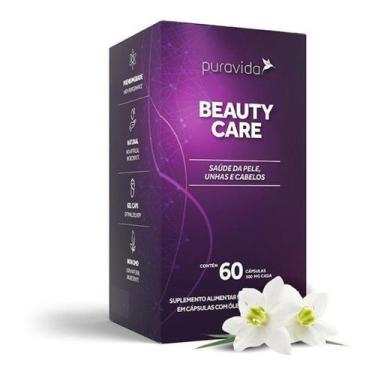 Imagem de Beauty Care Multivitamínico Com Biotina Puravida 60 Cápsulas, Sem sabo
