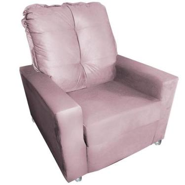 Imagem de Poltrona Gamer RANGER  Reclinável  - Beatriz Decor , ROSE