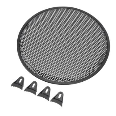 Imagem de Grade de alto-falante de 30,5 cm, subwoofer de ferro, capa de círculo, protetor de malha de áudio para carro RV