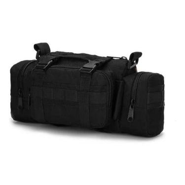 Imagem de Bolsa  Pochete De Cintura Com Alça De Ombro  - Tem Tudo OnLine, Preto
