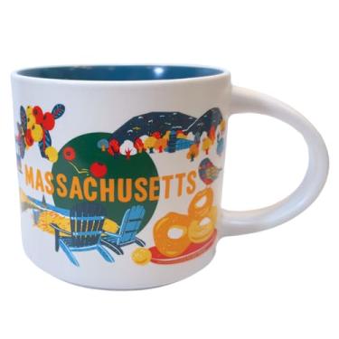 Imagem de Starbucks Caneca de cerâmica Discovery Series Massachusetts, 400 ml