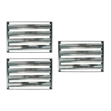 Imagem de Kit - 3 Esteiras Flandres Pão Francês 4 Talas/tiras 7cm 50g 60 x 40 Pa