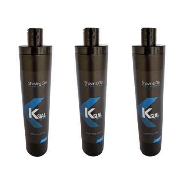 Imagem de 3 Shaving Gel de 1 Litro - Ksial For Men