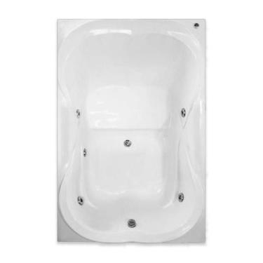 Imagem de Banheira Dupla Ottawa com hidro em acrílico - Só Banheiras, 1,80x1,20x